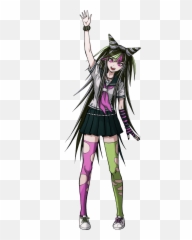 Scrolldrop Danganronpa - Ibuki Mioda Sprites png