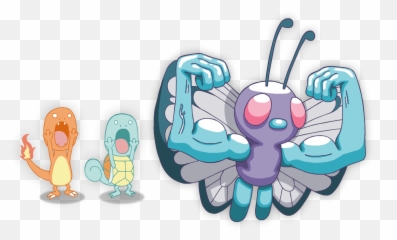 Buff Butterfree Png