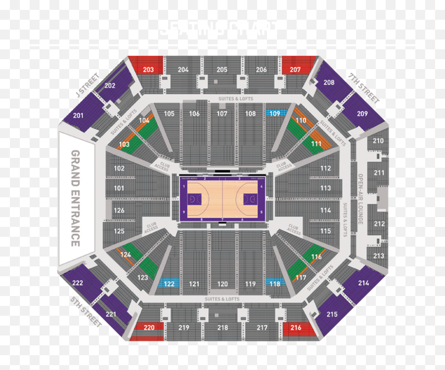 Kings Groups - Golden 1 Center Seating Chart Png,We The Kings Icon ...
