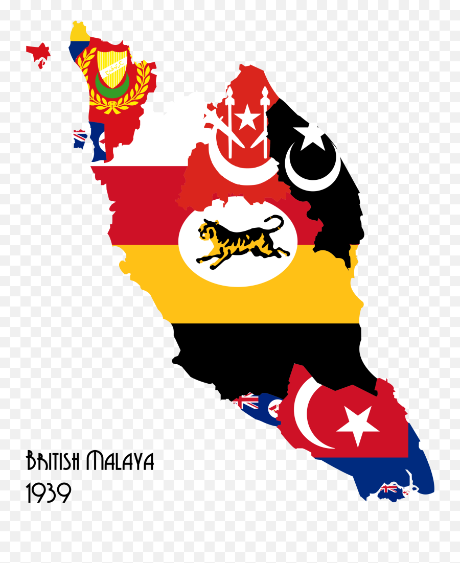 This Free Icons Png Design Of Flag - Map Of British Malaya British Malaya Flag Map,Colony Icon