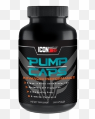Pump Caps - Bodybuilding Supplement png