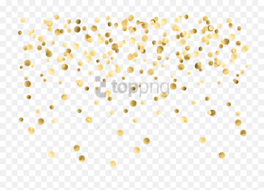 Download Hd Free Png Gold Confetti - Gold Confetti Transparent Background,Gold Confetti Png
