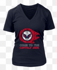 Come To The Washington Capitals Side Millennium Falcon - Smile Png,Capitals Logo Png