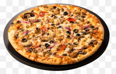 Roundup Pizza Ranch - Beef Mushroom Pizza Png,Pepperoni Pizza Png