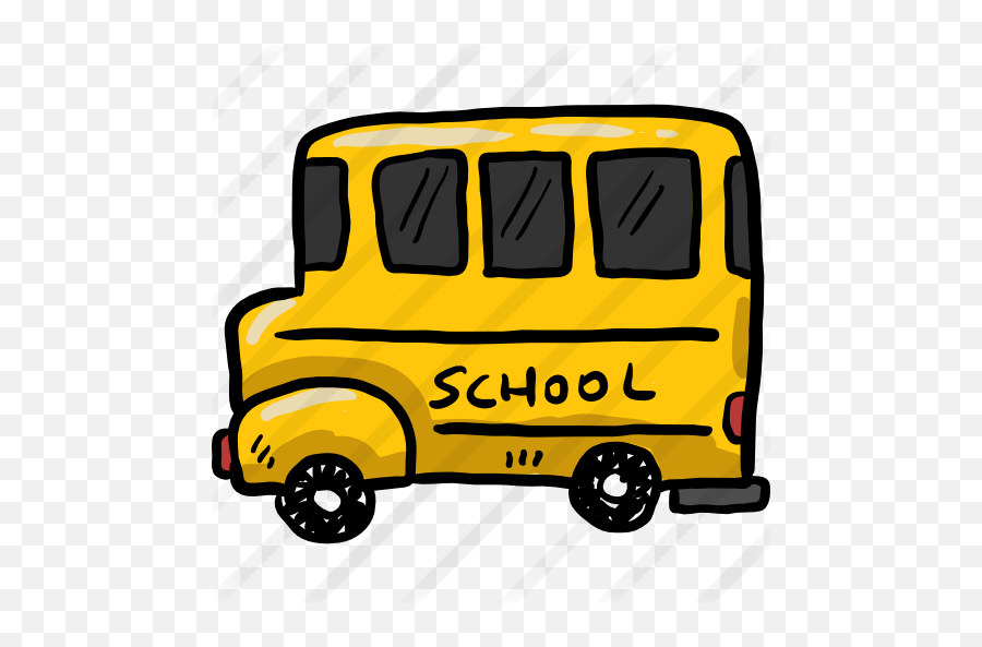 School Bus - School Bus Icon Png Transparent,School Bus Transparent Background
