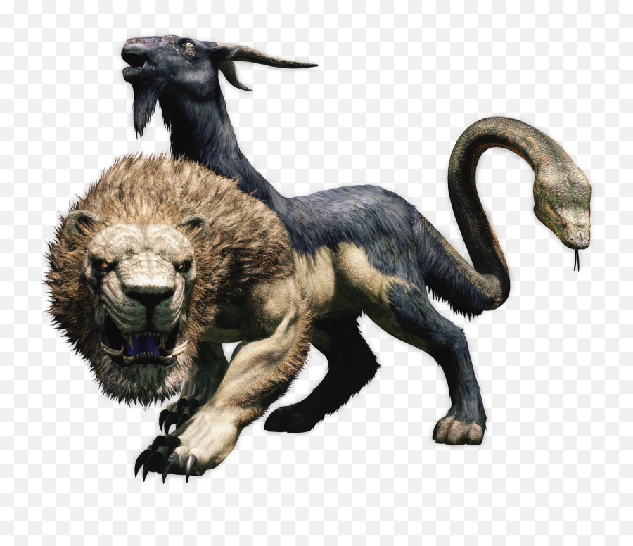 Chimera - Half Lion Half Goat Half Snake Png,Chimera Png