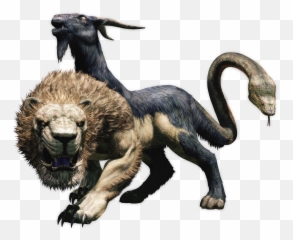 Chimera - Half Lion Half Goat Half Snake Png,Chimera Png