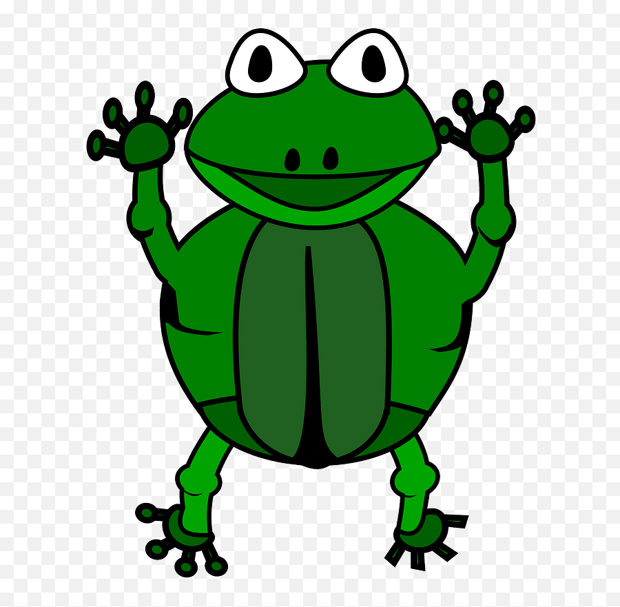 Jumping Frog Clipart - Clip Art Png,Frog Clipart Png