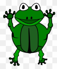 Jumping Frog Clipart - Clip Art Png,Frog Clipart Png