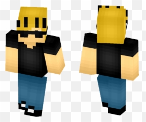 Download Johnny Bravo Minecraft Skin - Bendy Minecraft Free Skins Png,Johnny Bravo Png