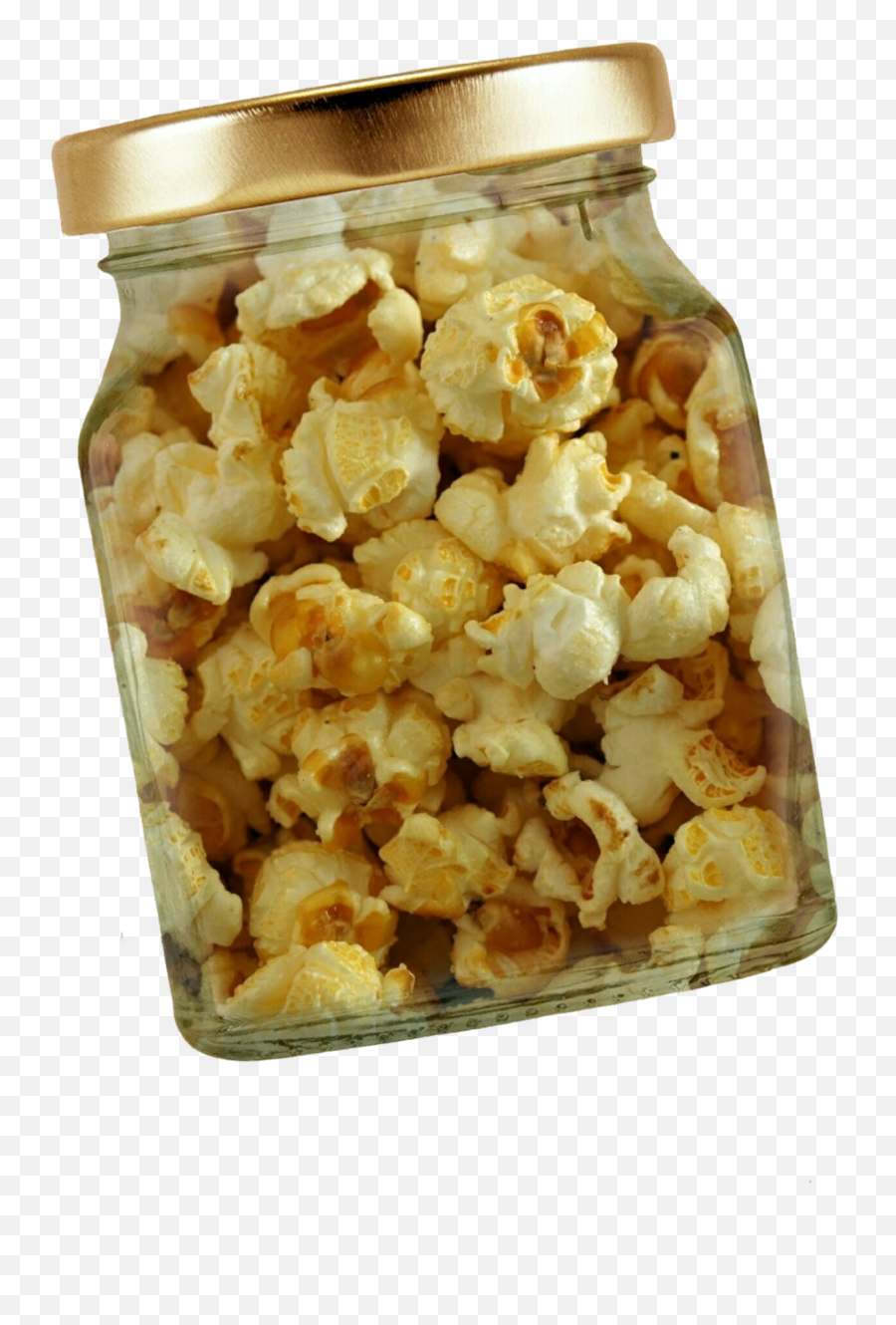 Download Hd Popcorn In Jar Png Image - Popcorn Transparent Popcorn,Popcorn Transparent