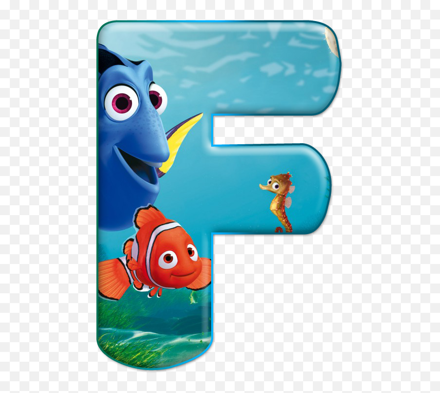 Abecedario Buscando A Nemo Y Dory Finding - Png Nemo,Dory Png