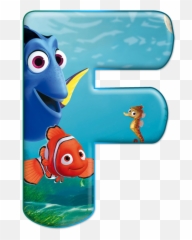 Abecedario Buscando A Nemo Y Dory Finding - Png Nemo,Dory Png