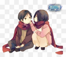 Download Sweet Anime Couple Render By Ani07 - Of png