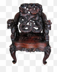 Wooden King Chair Png Image - King Chair Background Download,King Chair Png