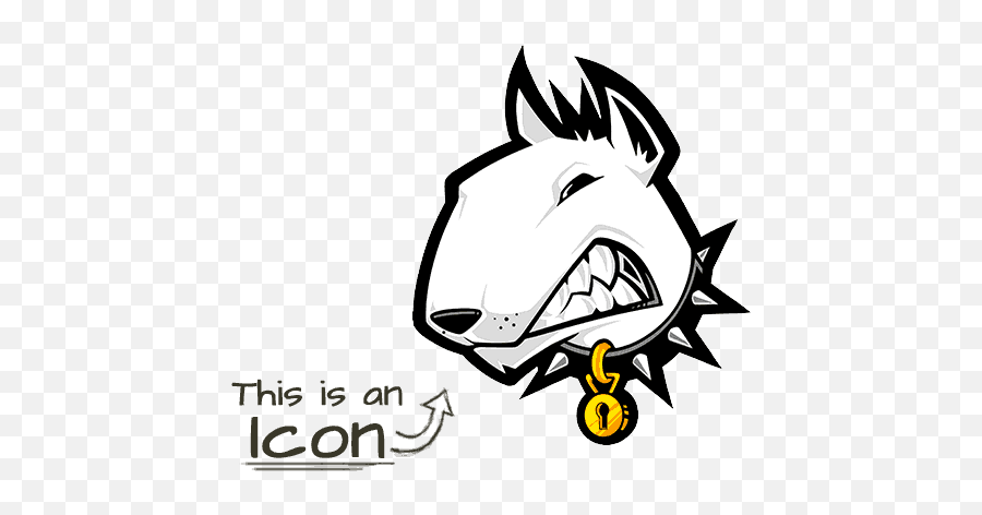 Atom - Bull Terrier Logos Png,Lion Mascot Logo