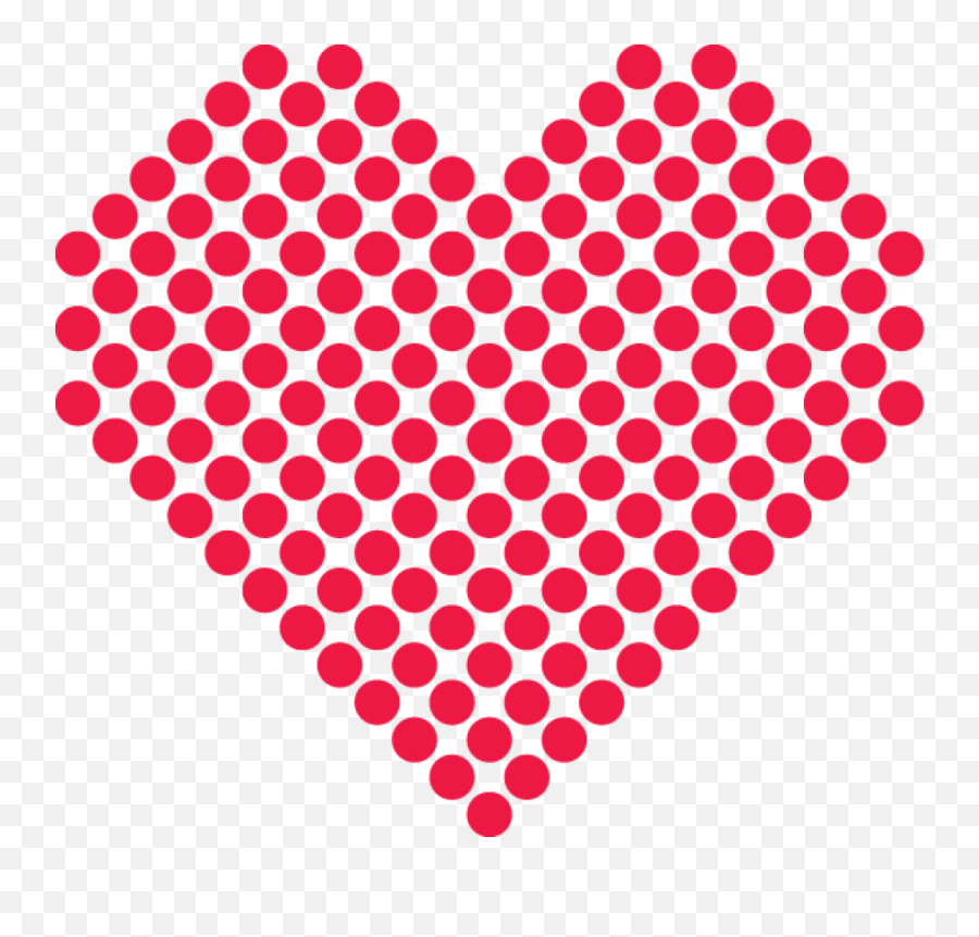 Red Points Heart Png Image - Purepng Free Transparent Cc0 Printable Cute Envelope Template,Heart Pattern Png