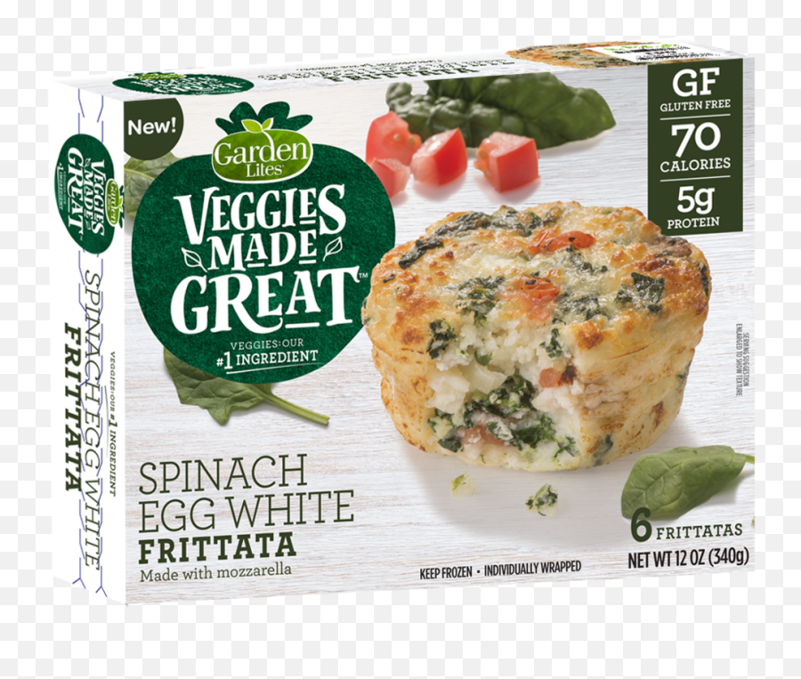 Spinach Egg White Frittata U2014 Veggies Made Great Garden Lites - Spinach Egg White Frittata Costco Png,Spinach Png