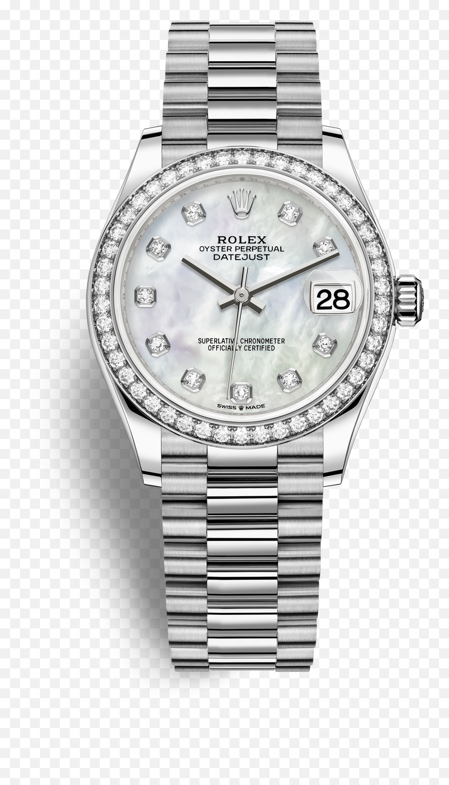 Download Hd Datejust - Rolex Datejust 31 Rose Gold Watch Png,Rolex Png