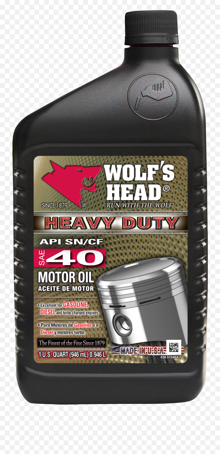 Wolf Head Png - Front Hires Wolfs Head 5w20 459148 Head Sae 30 Oil,Wolf Head Png