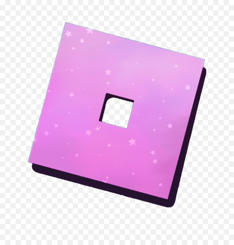 Roblox Pink Logo Galaxy Sticker - Pink Roblox Logo Png,Roblox Logo Transparent