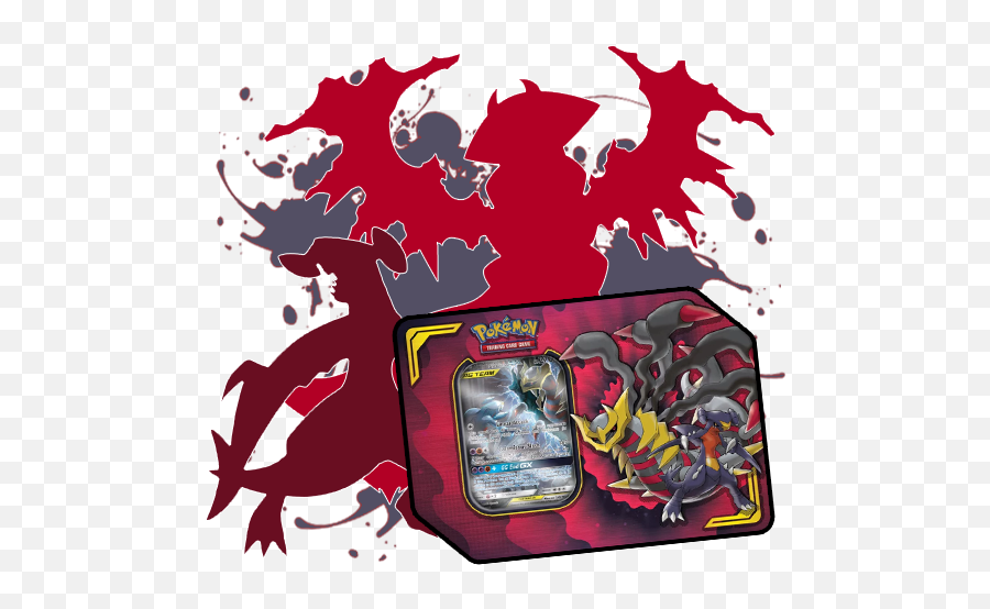 Buy - Giratina U0026 Garchomp Gx Deck Ptcgo Codes Automatic E Pokemon Card Tag Team Tin Png,Giratina Png