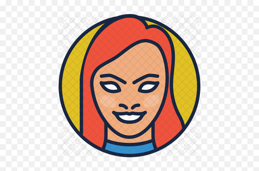 Starfire Girl Icon - Icon Png,Starfire Png