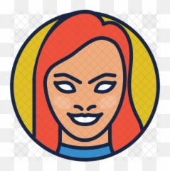 Starfire Girl Icon - Icon Png,Starfire Png