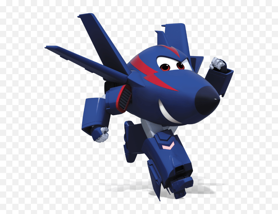 Chase The Fighter Jet Transparent Png - Stickpng Agente Chase Super Wings,Jet Png