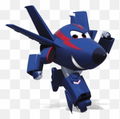 Chase The Fighter Jet Transparent Png - Stickpng Agente Chase Super Wings,Jet Png
