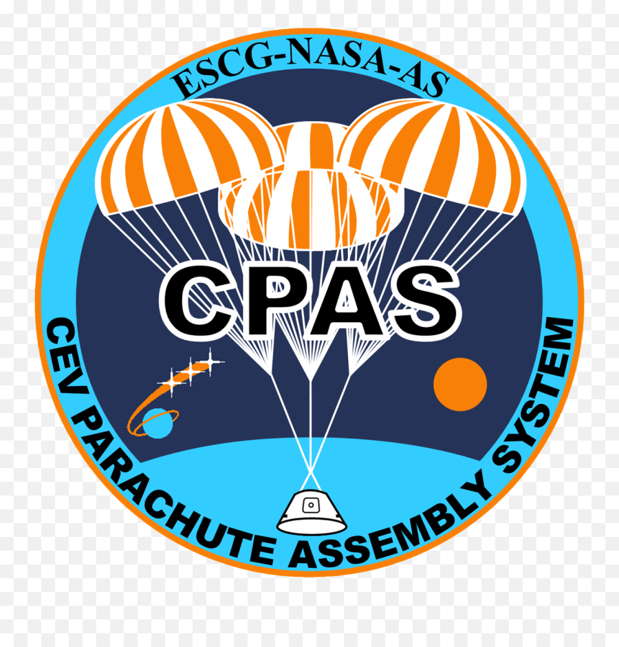 Cpas Nasa Transparent Png Image - Parachute,Nasa Logo Transparent