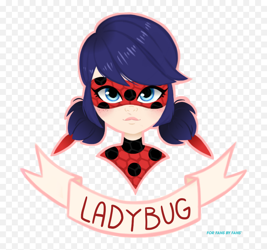 Tales Of Ladybug Cat Noir Fan Forge - Kawaii Dibujo De Ladybug Png, Miraculous Logo - free transparent png images 