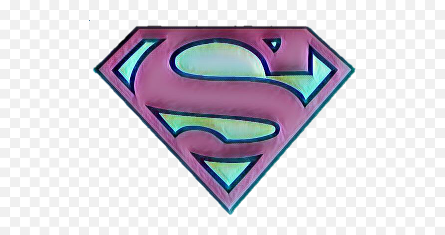 Supergirl Superman Super Sticker By Delaianebezerra - Superman Logo Png,Super Girl Logo
