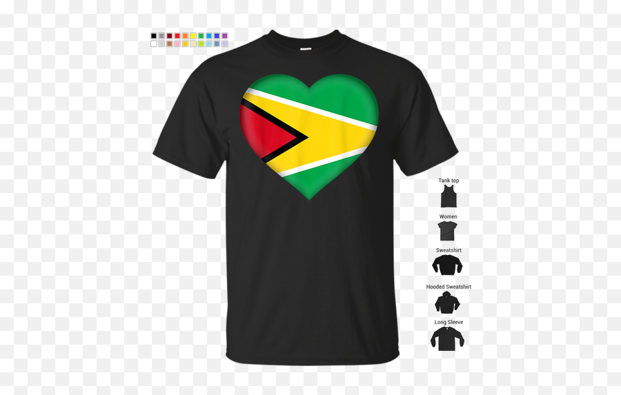 Super Guyanese Heritage Shirt Guyana Png Flag