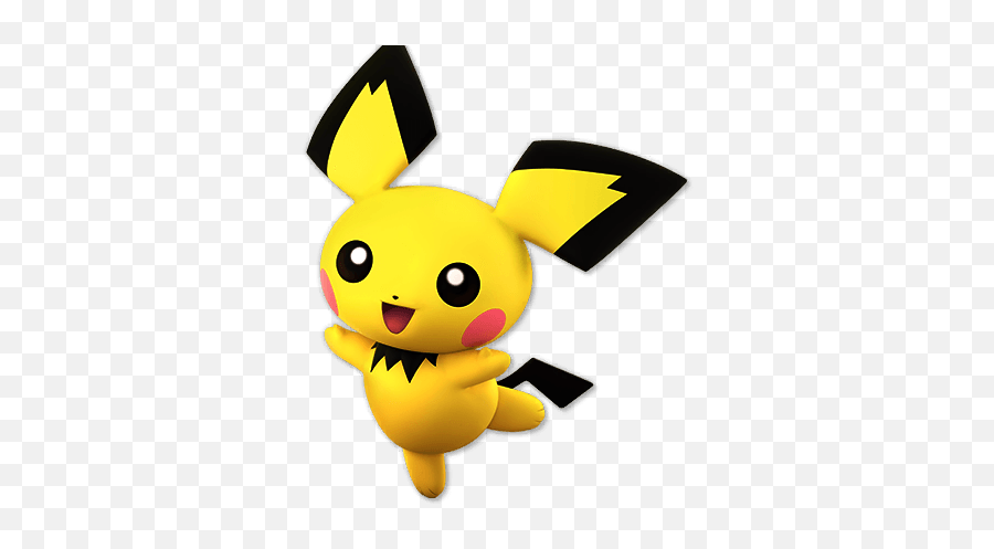 Pichu Super Smash Bros Ultimate - Pokémon Super Smash Bros Png,Super Smash Bros Transparent