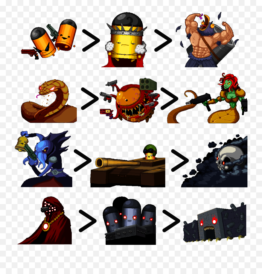Enter The Gungeon A Farewell To Arms Ot Only One Bullet - Enter The Gungeon Rat Png,Enter The Gungeon Logo