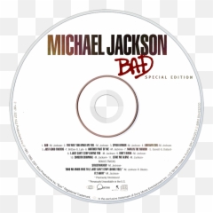 Michael Jackson - Bad TheAudioDBcom Disc png