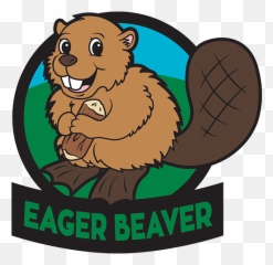 Beaver Clipart Eager Transparent - Eager Adventurer Logo png