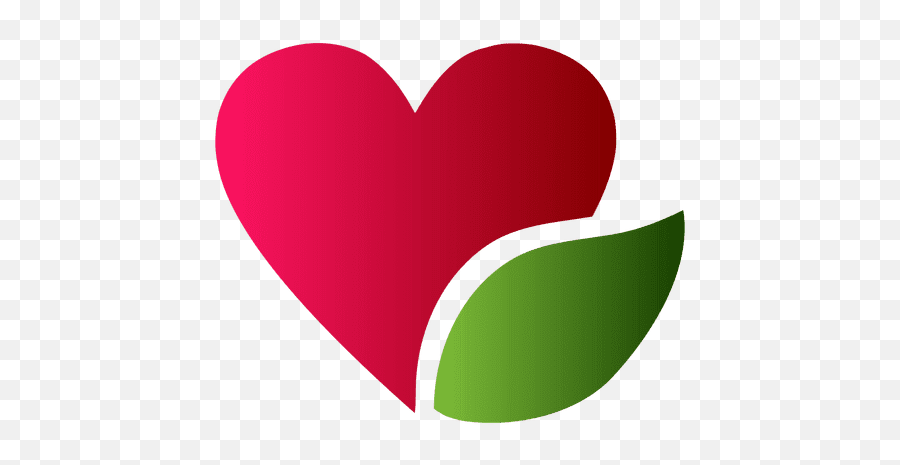 Heart And Leaf Logo - Transparent Png U0026 Svg Vector File Heart,Red Leaf Logo