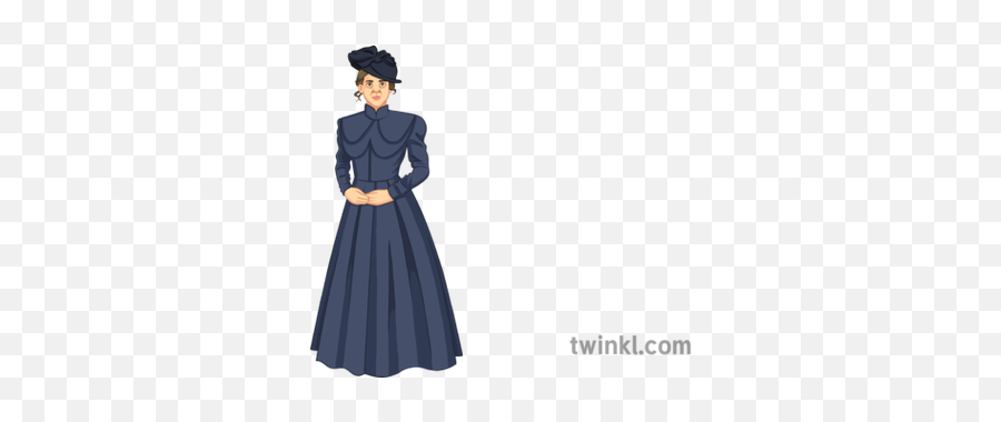 Mrs Reed Illustration - Twinkl Full Length Png,Reed Png