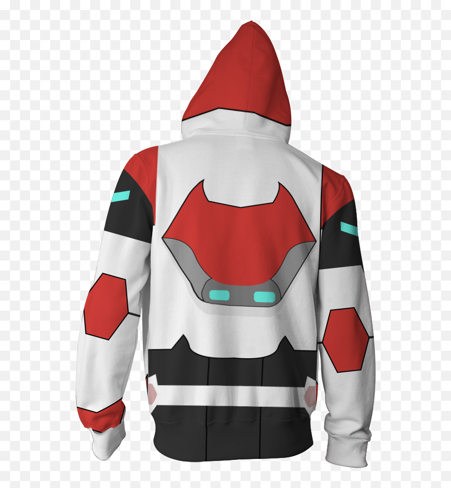 Keith Voltron Legendary Defender Cosplay Zip Up Hoodie - Long Sleeve Png,Voltron Transparent