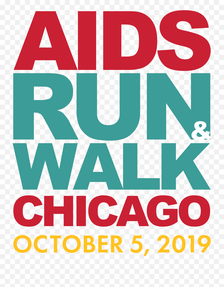 Aids Run U0026 Walk Chicago 2019 - Aids Foundation Of Chicago Graphic Design Png,Chicago Png