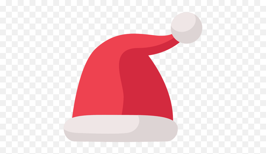 Red Santa Claus Hat Flat Icon 16 - Transparent Png U0026 Svg Santa Claus Hat Icon,Santa Claus Hat Transparent
