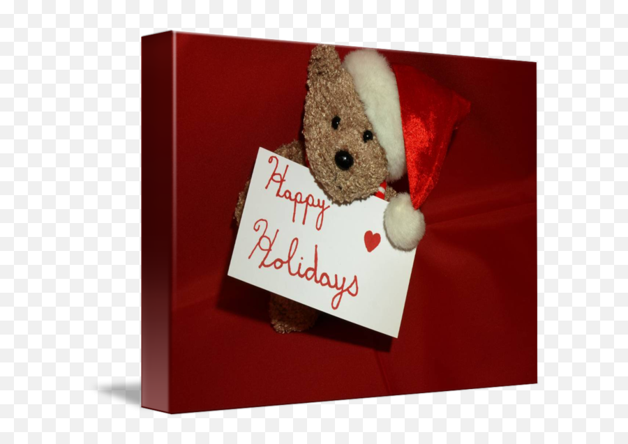Happy Holidays Christmas Bear By Al Gallant - Christmas Day Png,Transparent Happy Holidays