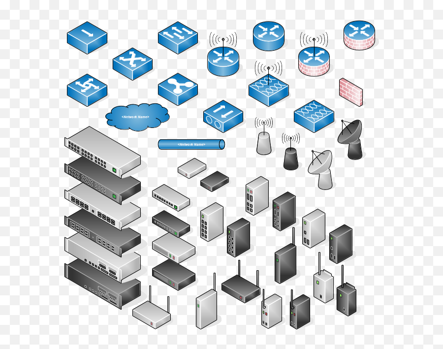 Vrt Network Equipment Systems - Visio Network Stencils Png,Openoffice Icon