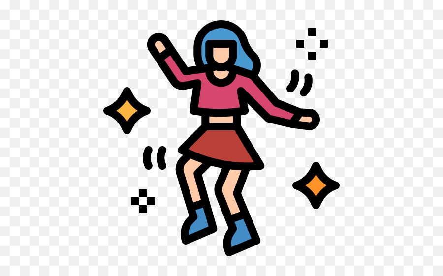 Dancer Free Vector Icons Designed - Colorful Dance Icon Png,Doo The Icon Of Sin