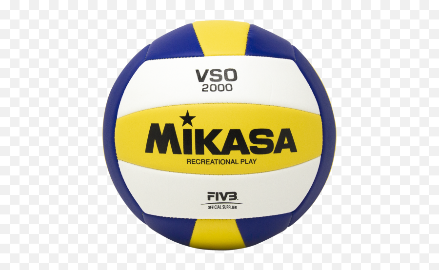 Mikasa Vso2000 Varsity Outdoor Volleyball Blueyellowwhite Png Icon