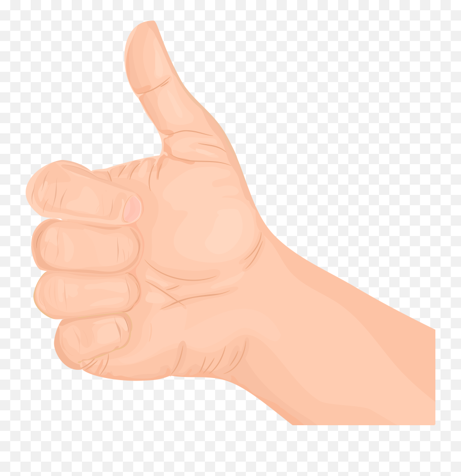 Thumb Clipart Gesture Transparent Free For Png Hand