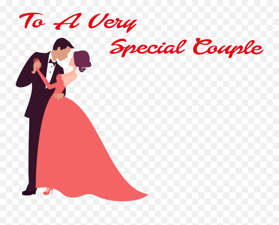 To A Very Special Couple Png Clipart