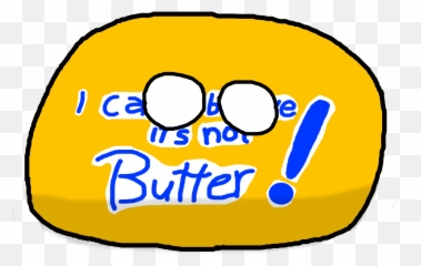 I Canu0027t Believe Itu0027s Not Butterpotato Company Polandball - Dot png